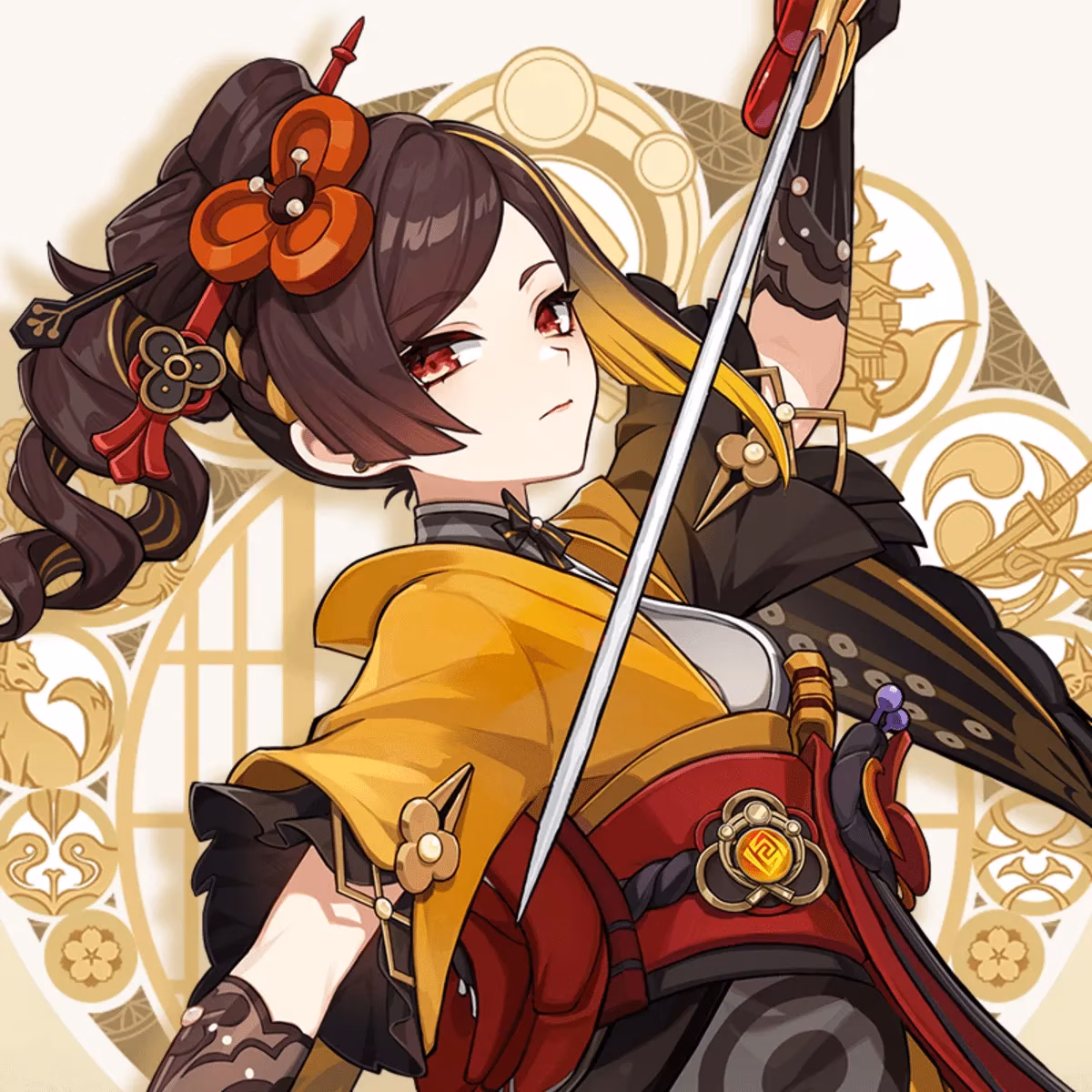 chiori-s-dual-blades-unveiling-the-puppet-master-s-geo-arsenal-in-genshin-impact-image-0